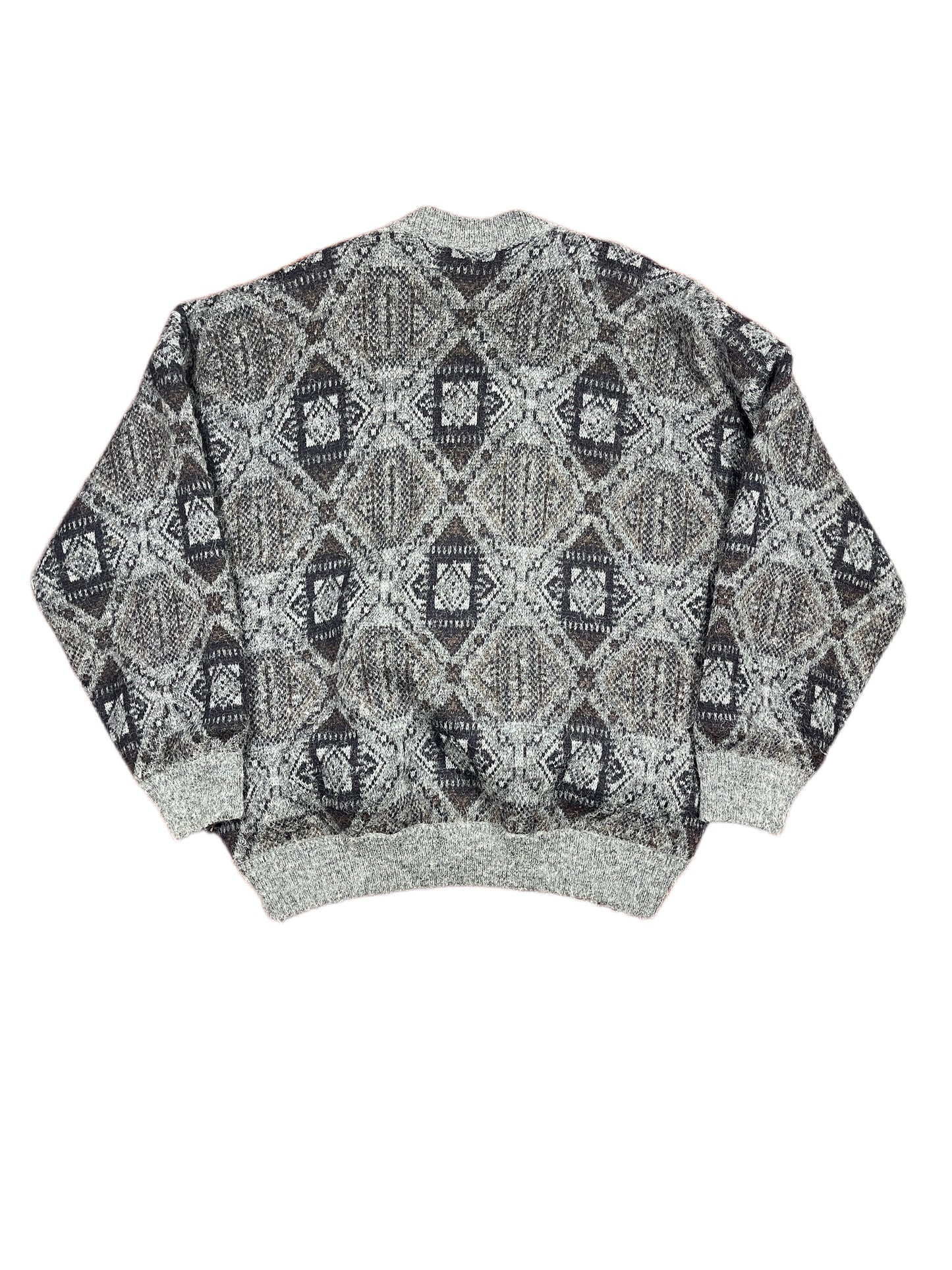 Vintage Menspunt Mohair Jacket Gray - XL