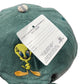 Vintage Tweety Looney Tunes Warner Bros Cap Green