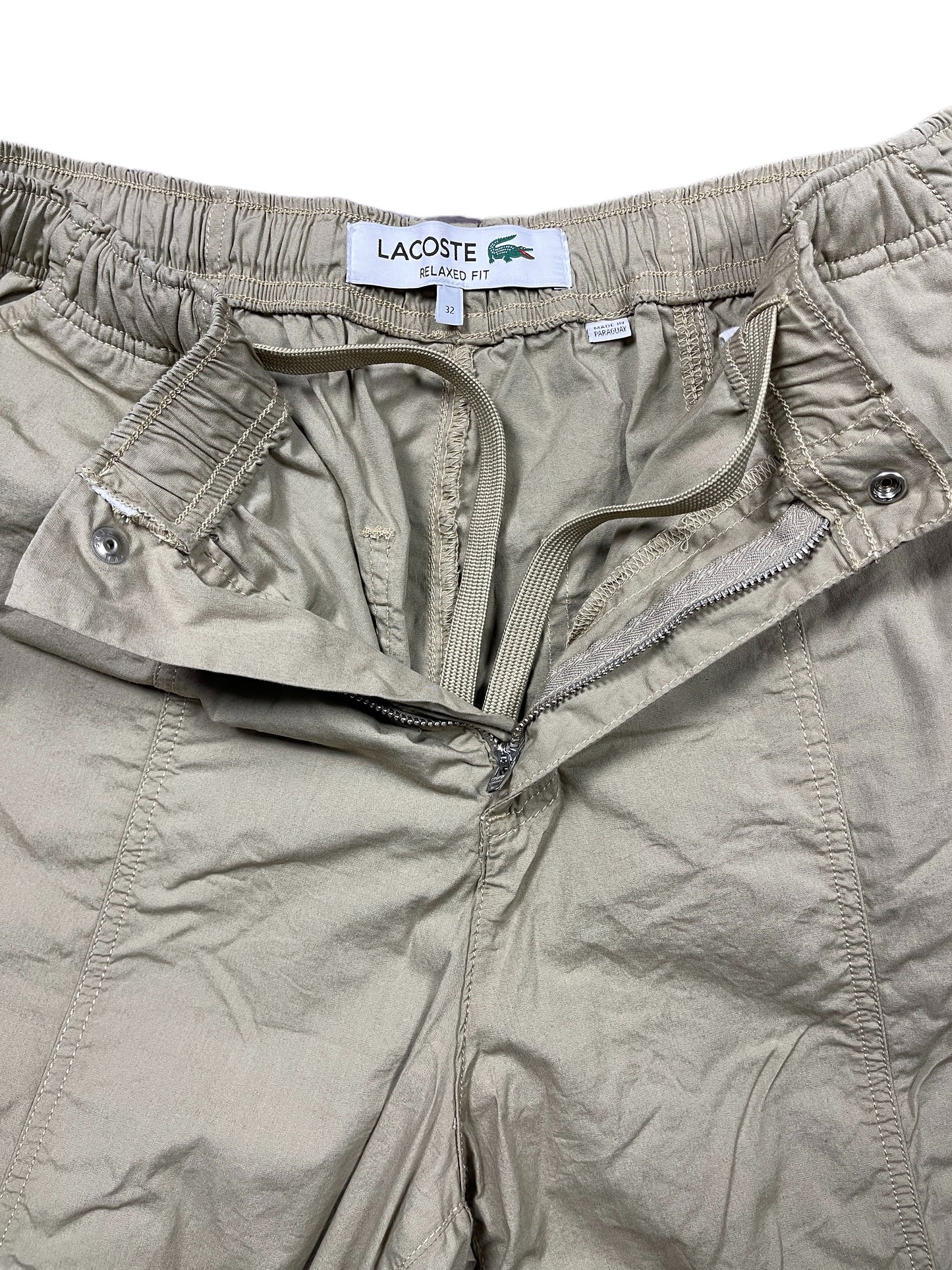 Lacoste Sporty Pants Cream - M