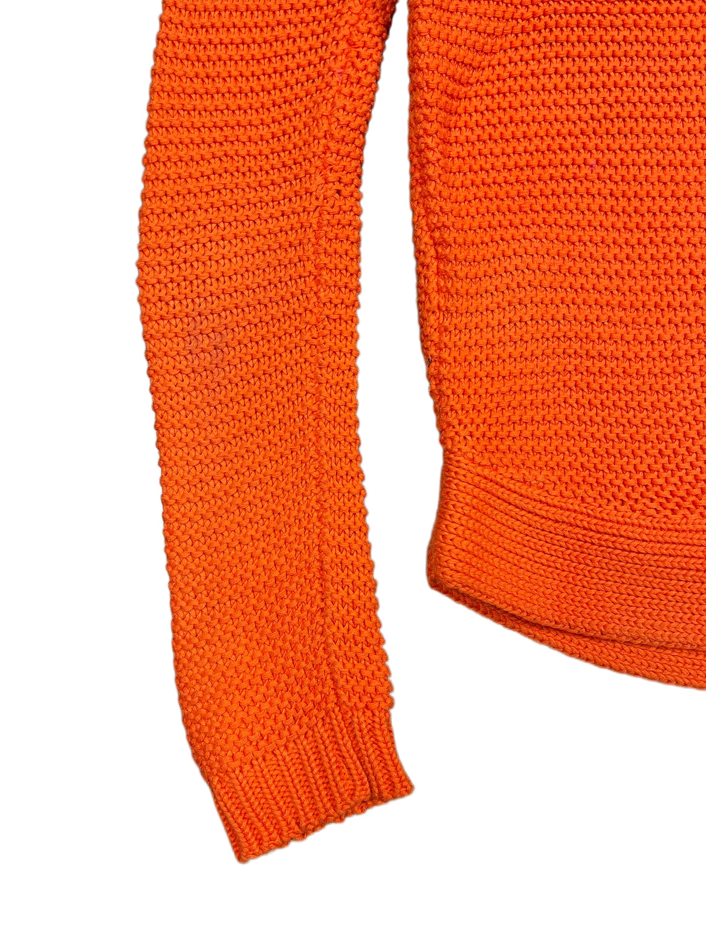 Ralph Lauren Green Line Knitted Sweatshirt Orange - XS