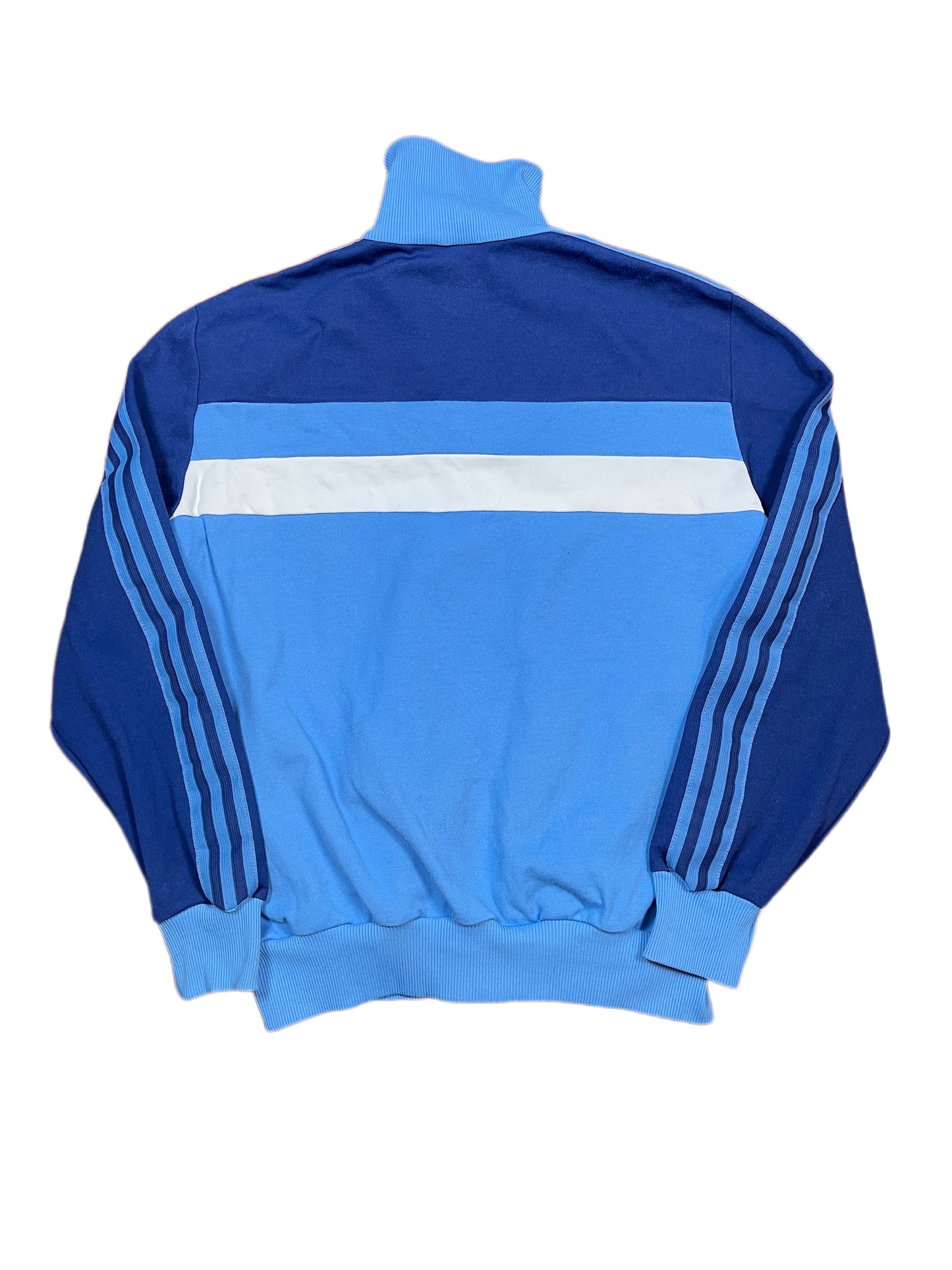 Vintage Adidas 1980s Sport Jacket Blue - L