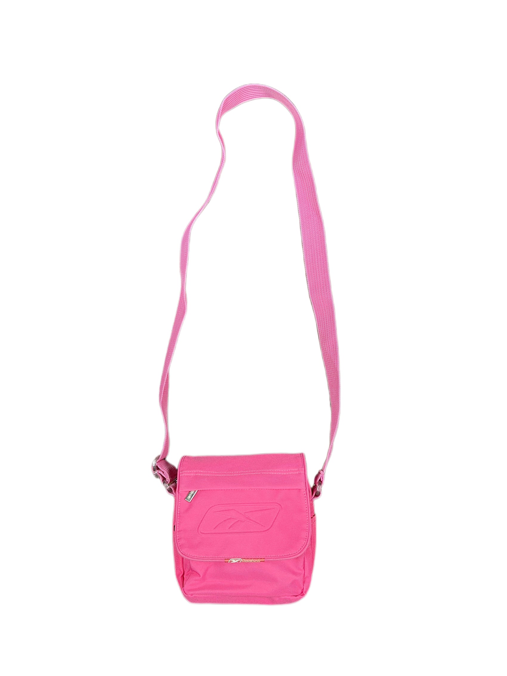 Y2k Reebok Cross Body Bag Pink