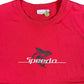 Y2k Speedo T-Shirt Shark Red - XL