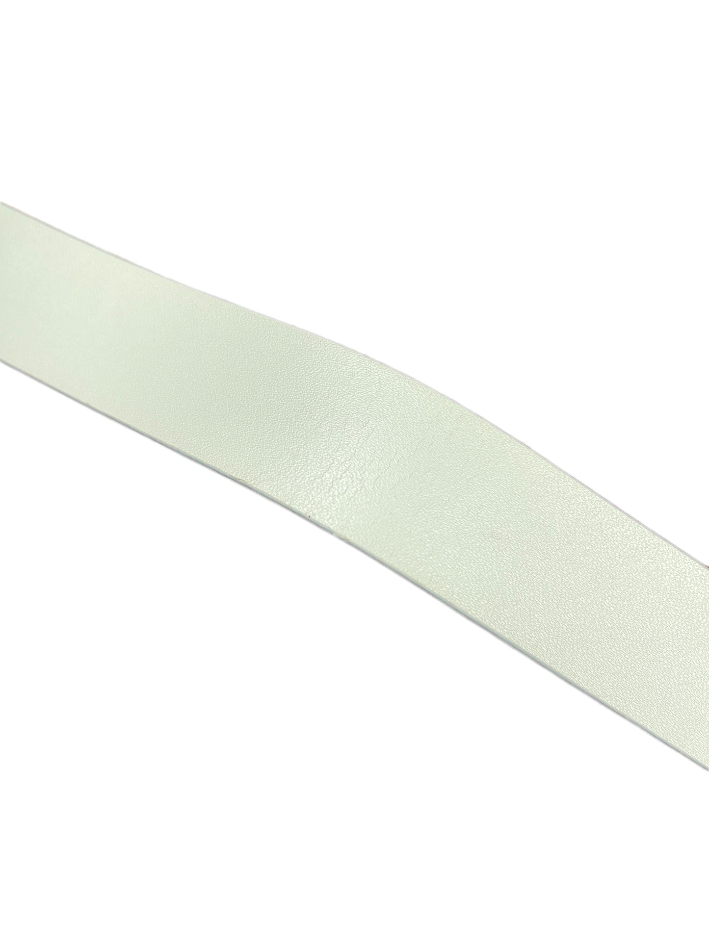 Y2k Playboy Leather Belt White 2004