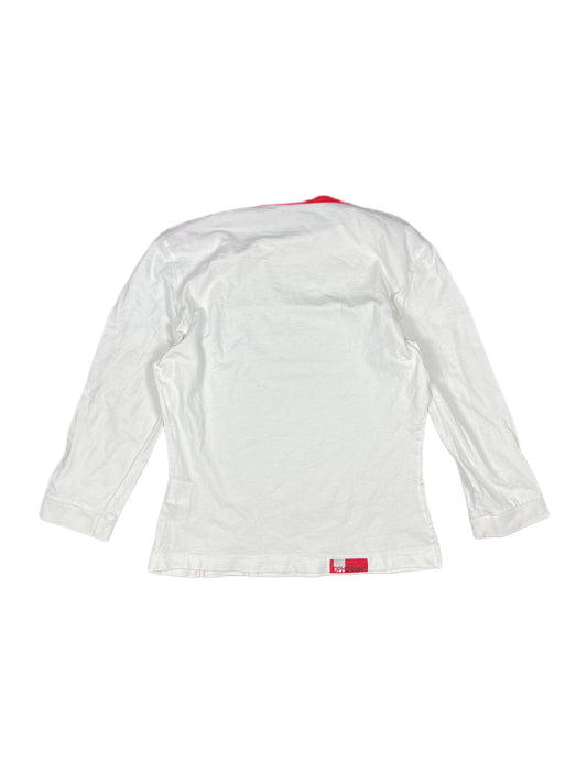 Y2k Diesel Long Sleeve Top White - L