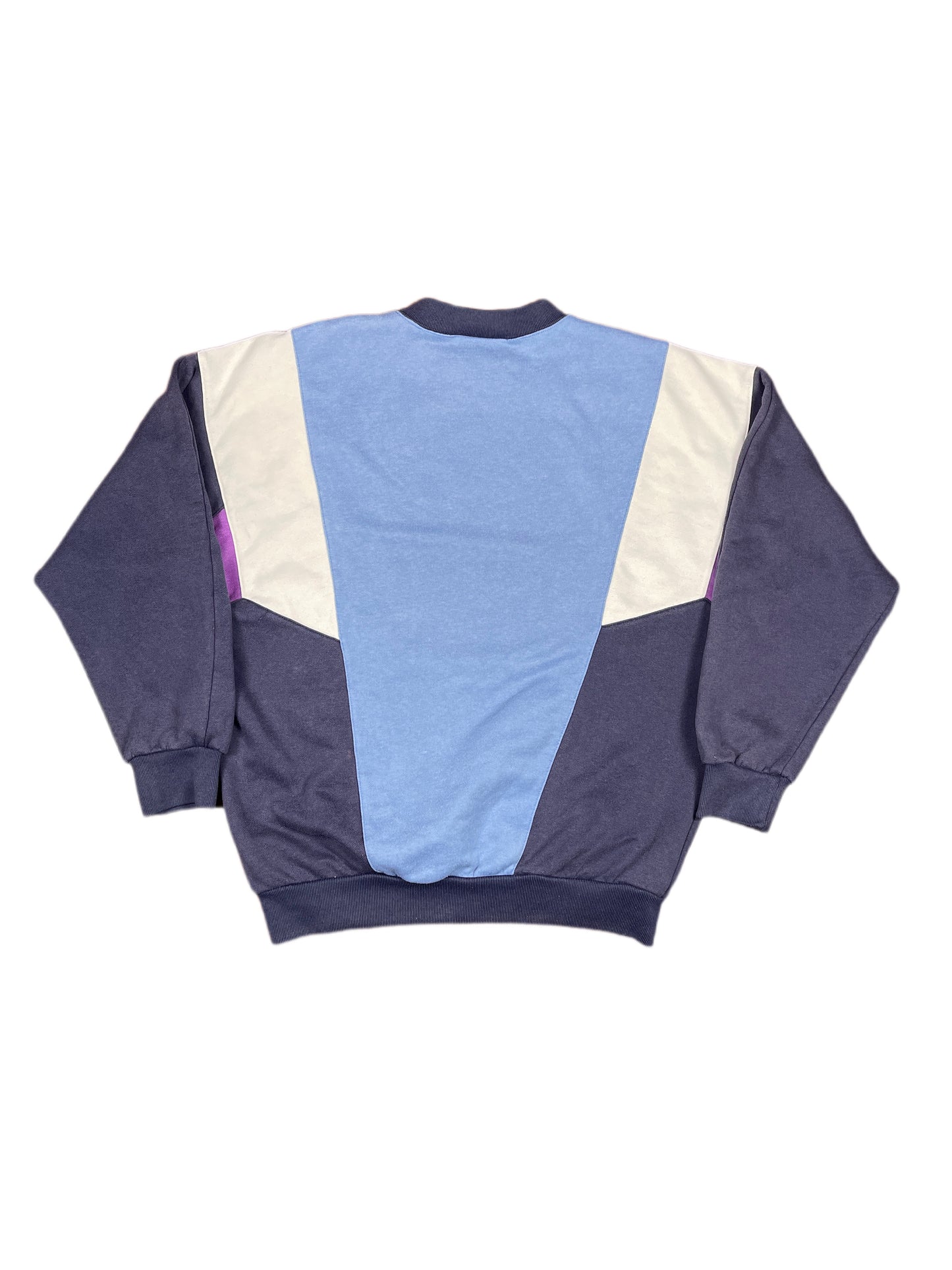 Vintage Adidas Sweatshirt Navy Blue - M