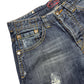 Y2k Crmj Bootcut Denim Pants Blue - S/M