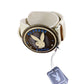Y2k Playboy Leather Plug Belt Beige 2004