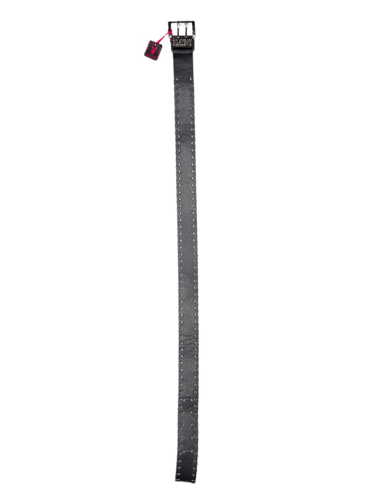 Y2k Playboy Belt Black Pink 2004
