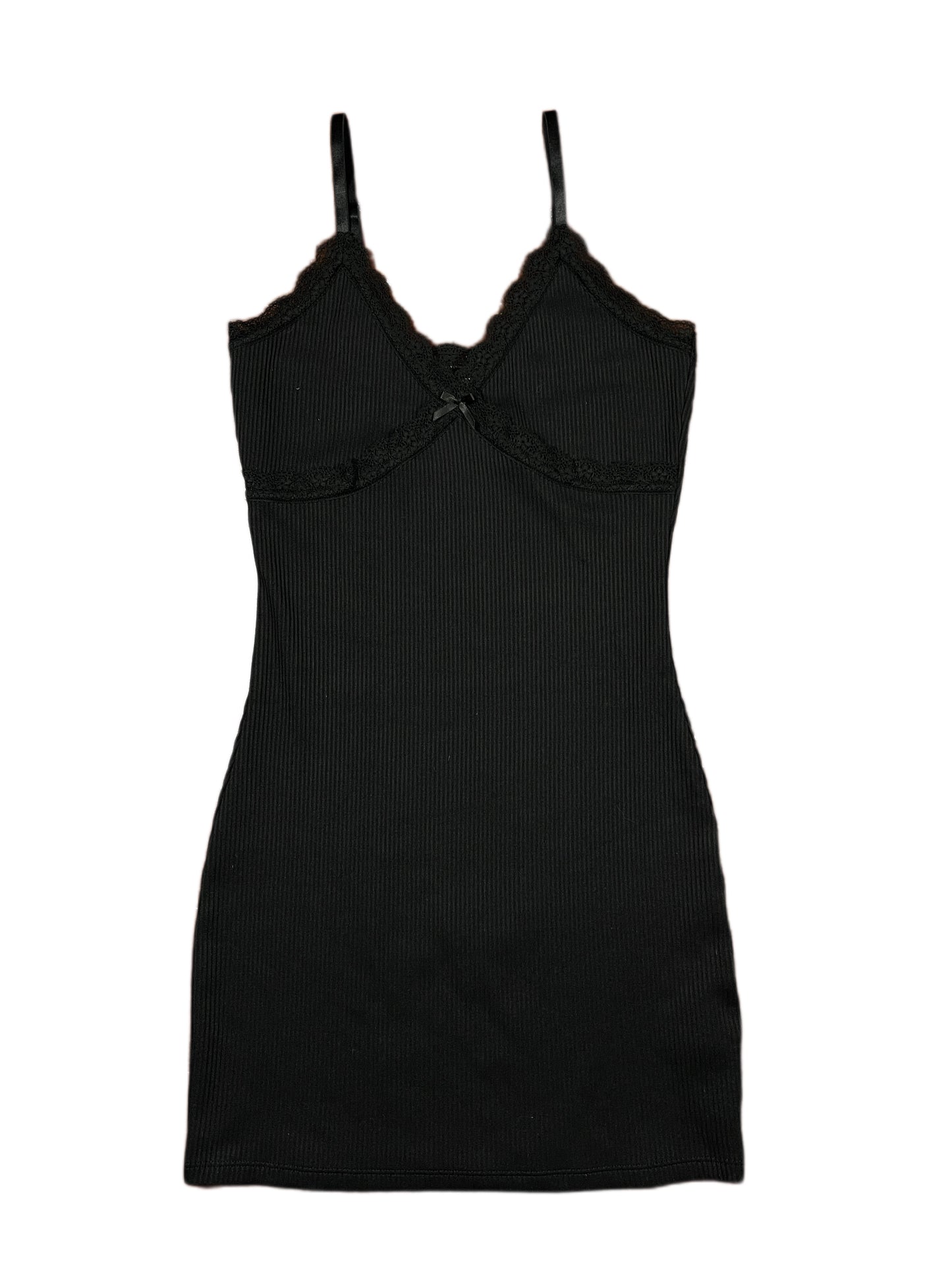 Y2k H&M Divided Sleeveless Dress Black - S