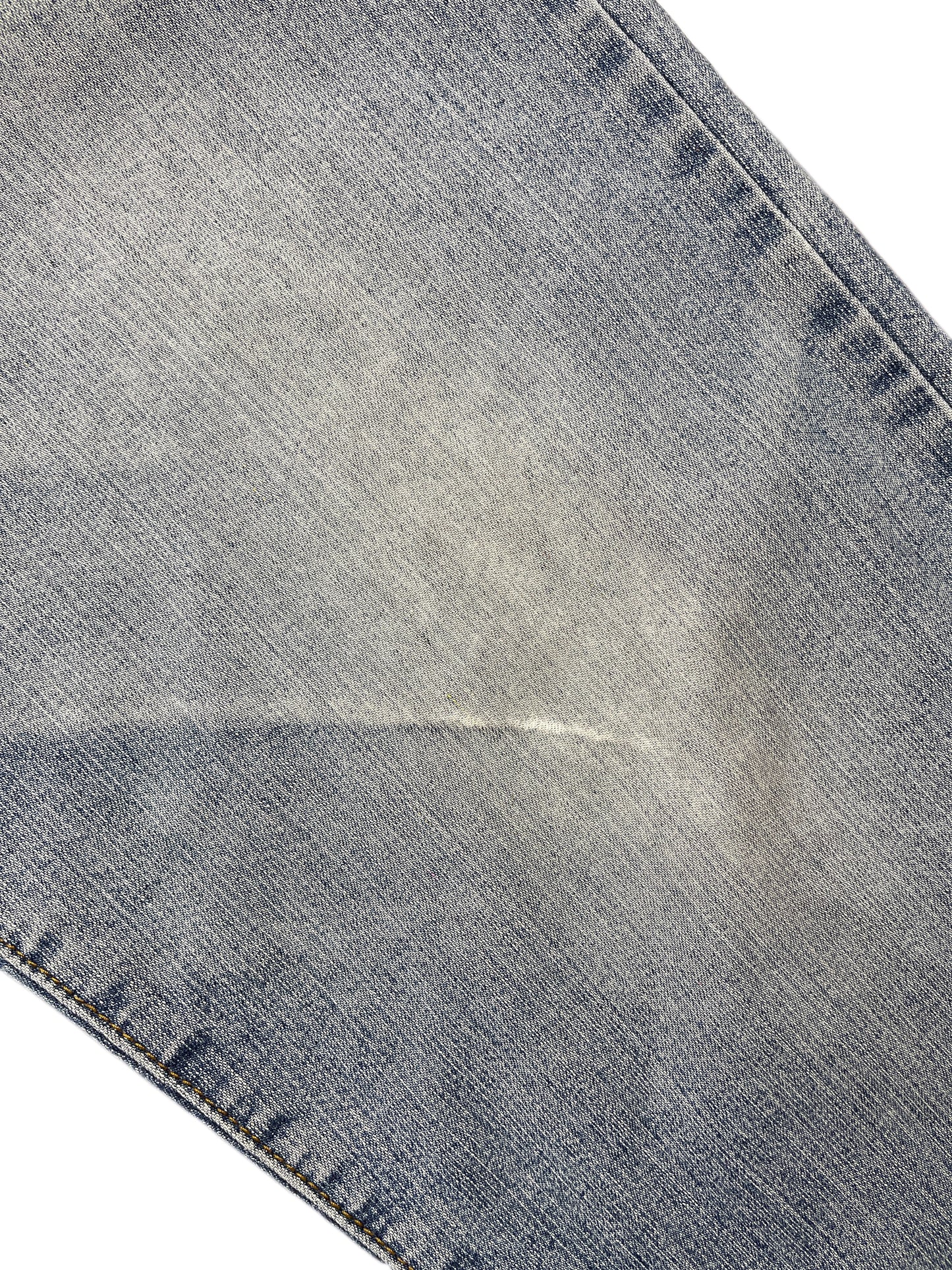 Y2k Re&x Bootcut Denim Pants Blue - XXL