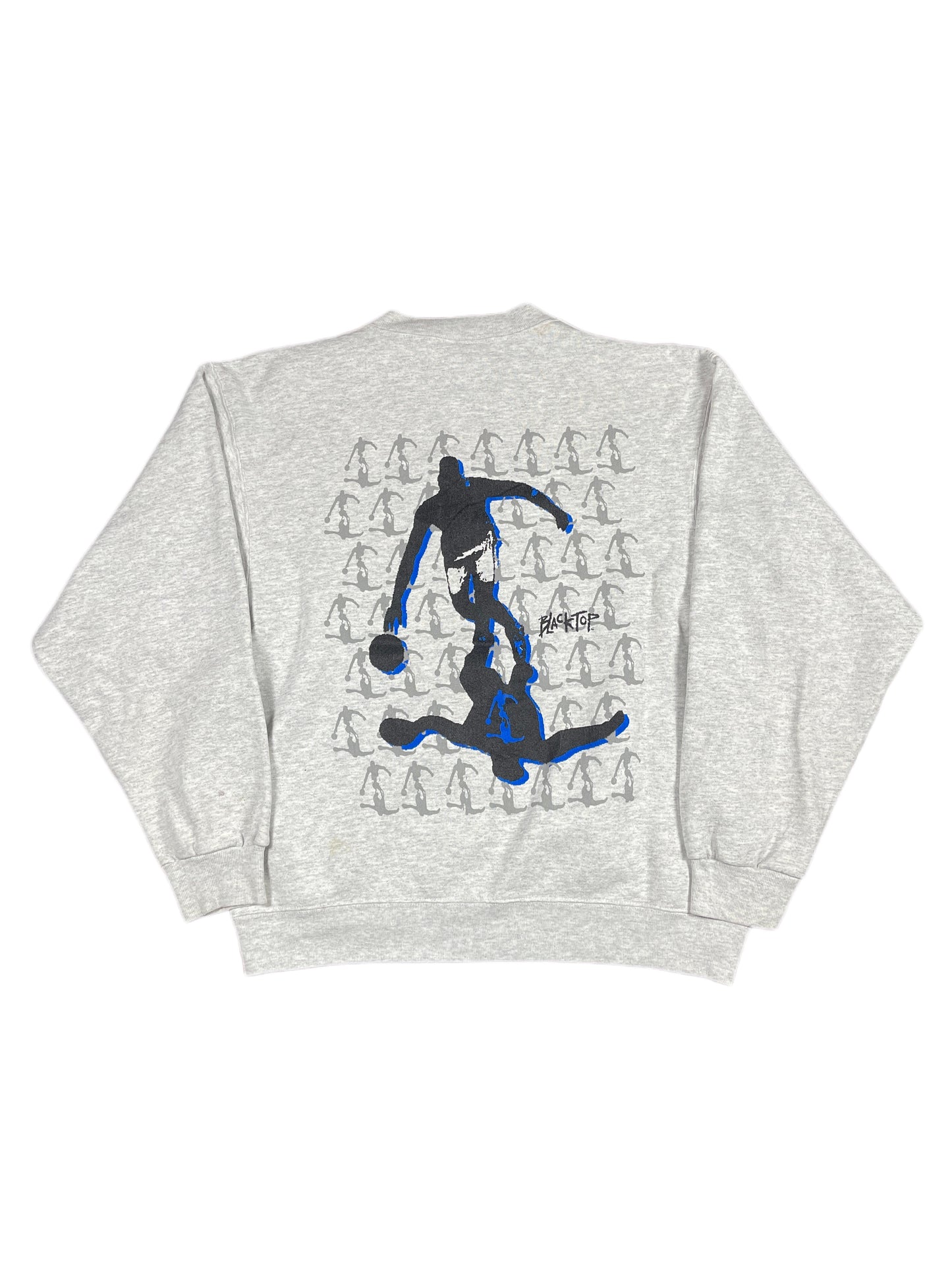 VIntage Reebok Black Top Sweatshirt Gray - L