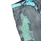 Y2k Moda Europa Denim Pants Blue - S
