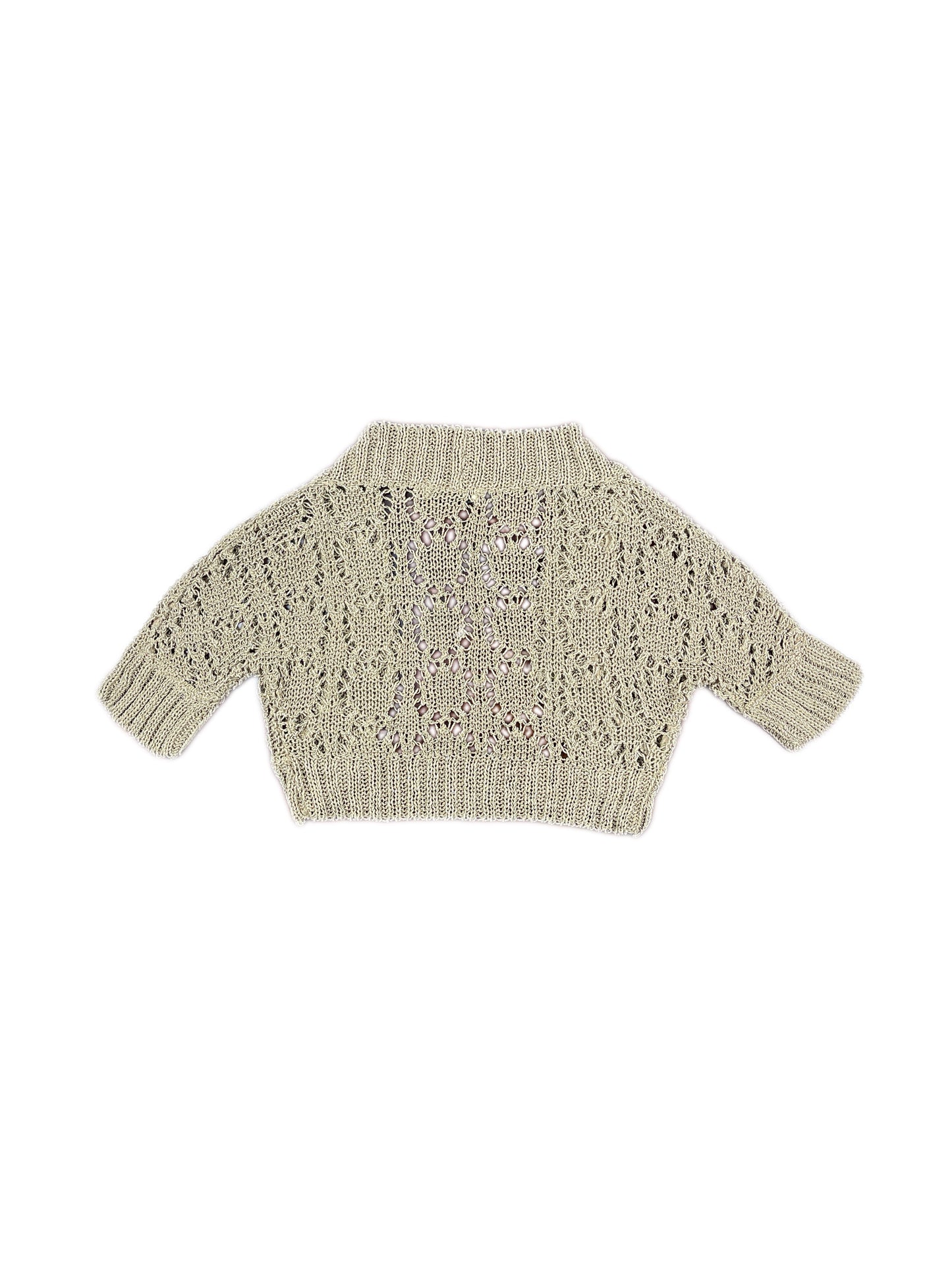 Y2k Formula Joven Short Sleeve Top Beige - M