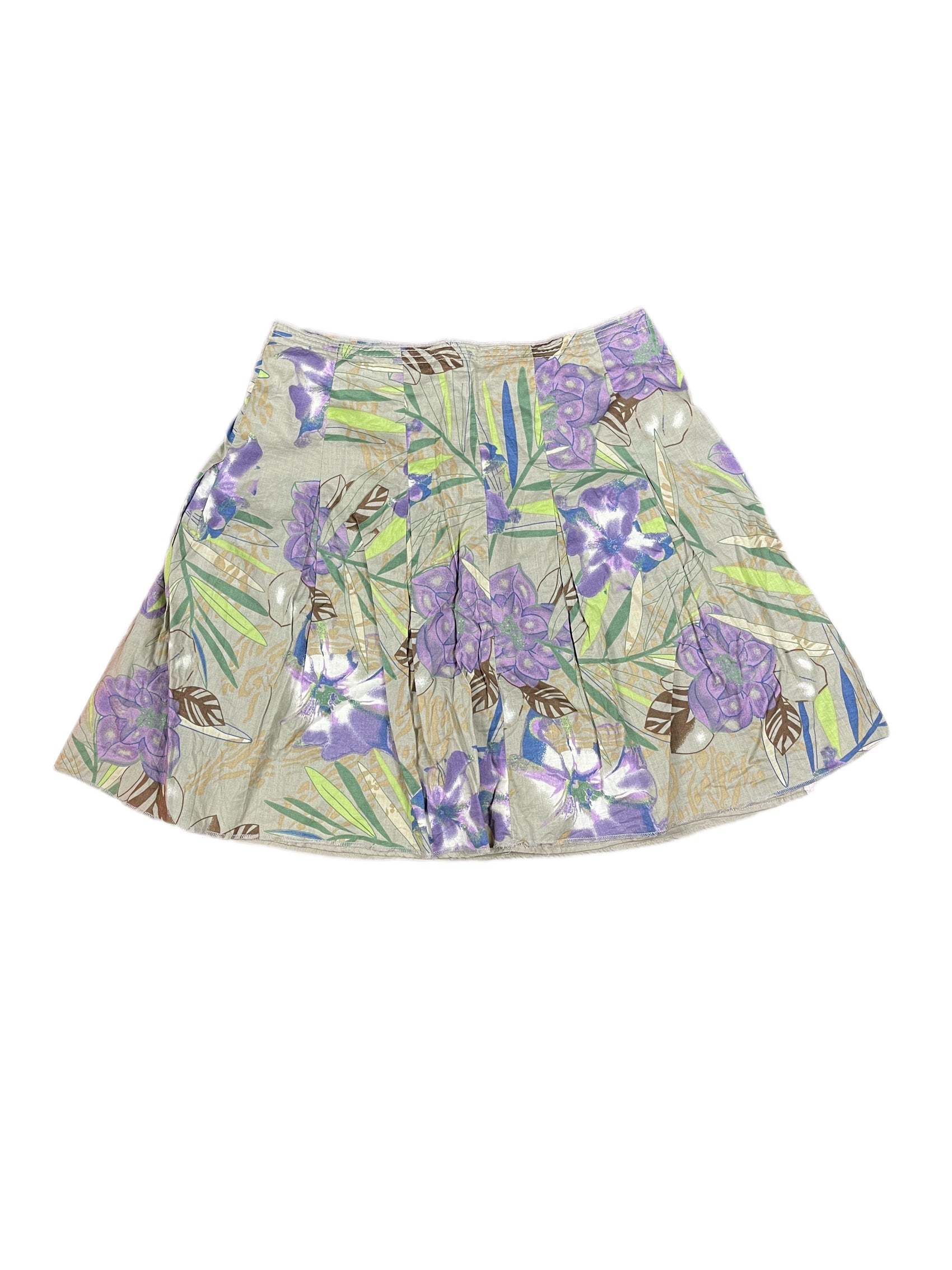 United Colors of Benetton Short Skirt Grey - S
