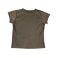 Y2k Elisa Imagine Short Sleeve Top Brown - L