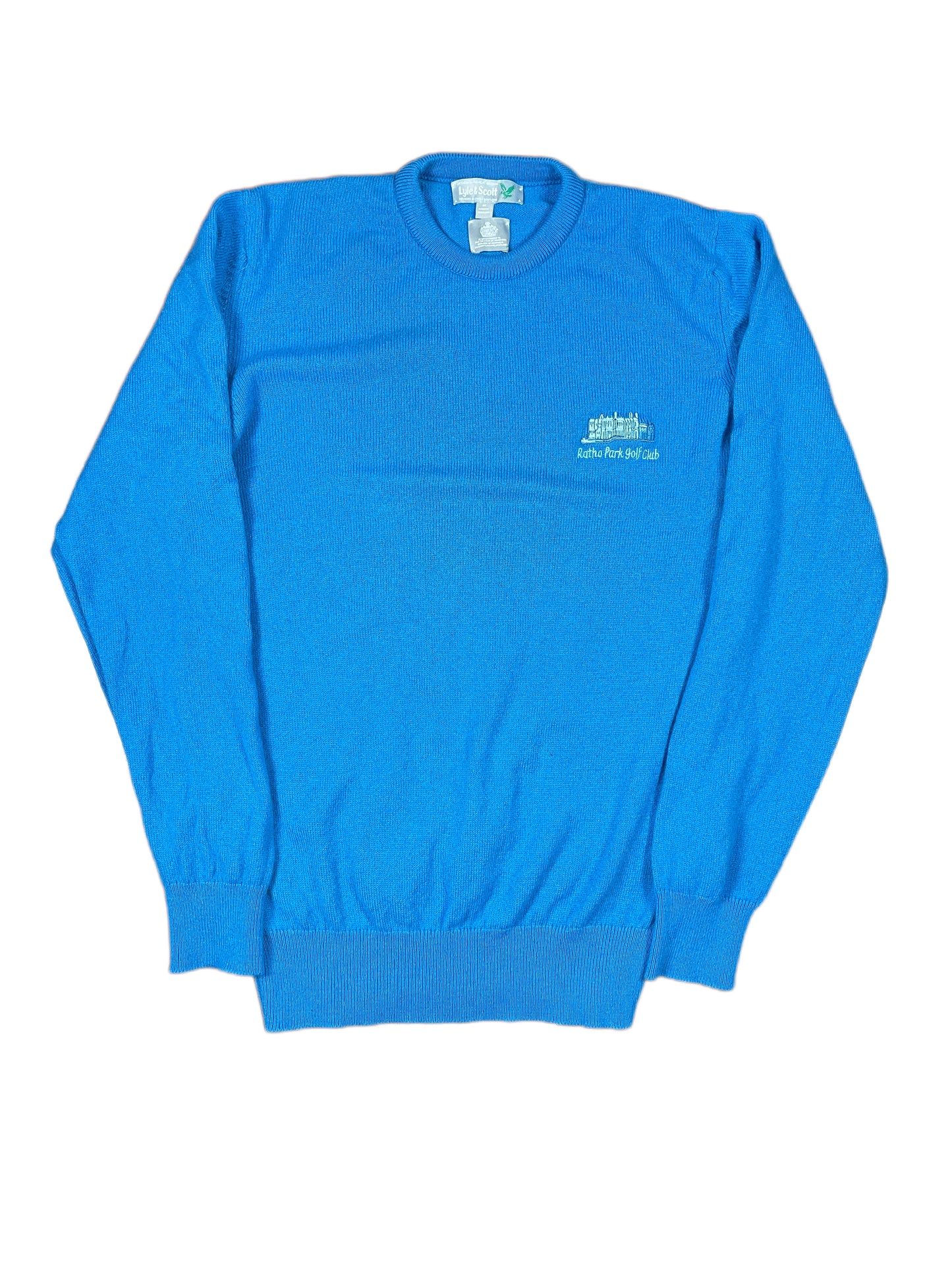 Lyle & Scott Knitted Sweatshirt Blue - M