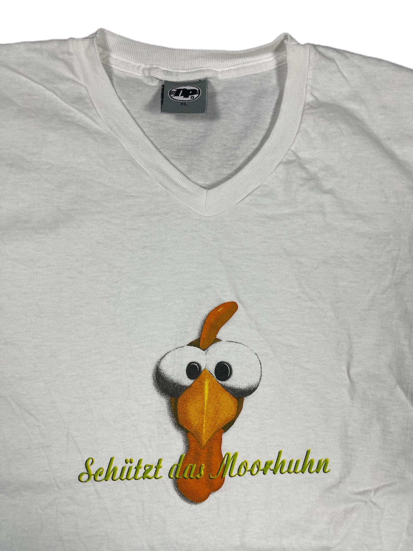 Vintage Moorhuhn 2000s T-Shirt White - XL