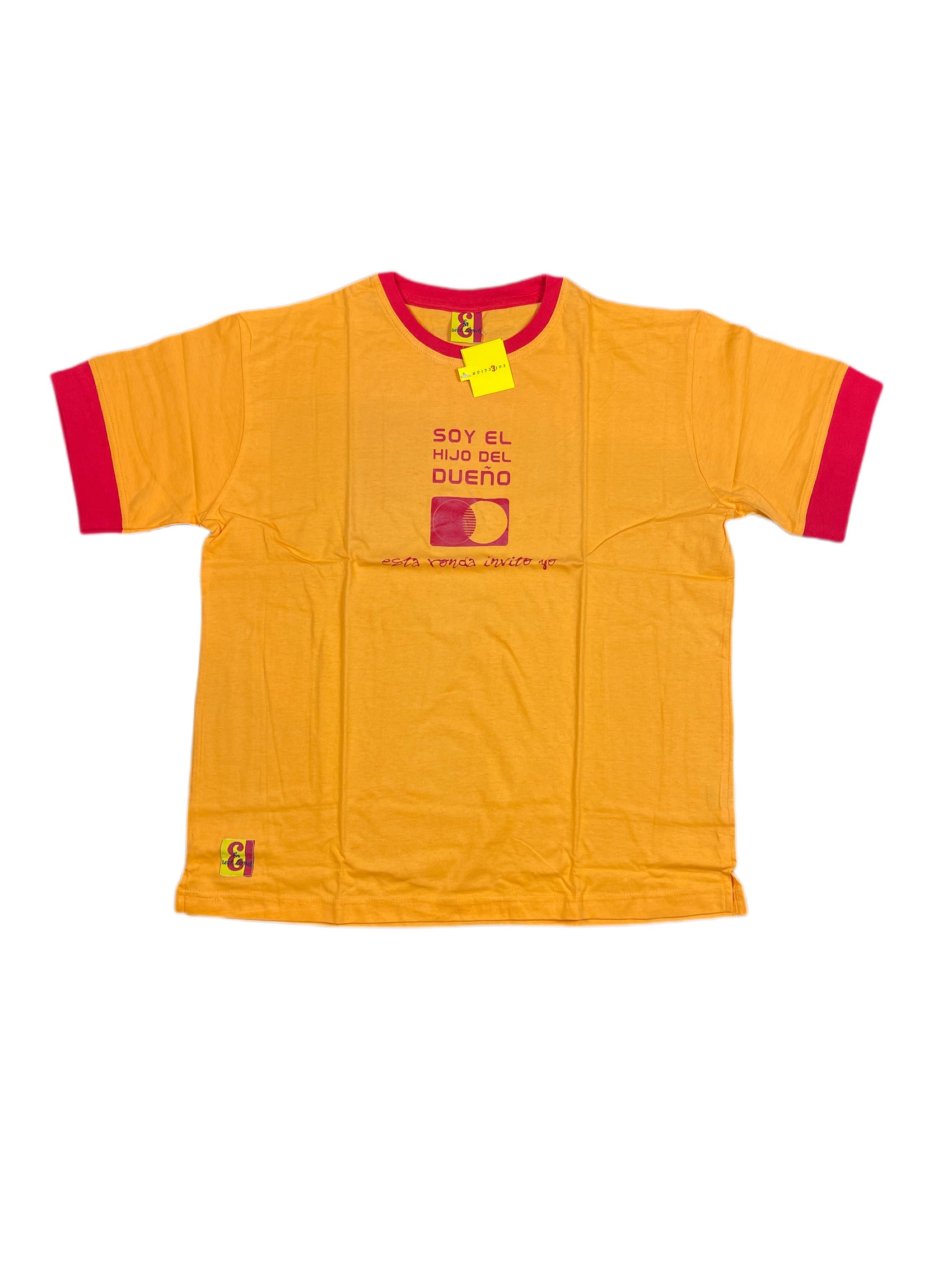 Vintage Mastercard Promo T-Shirt Orange - L