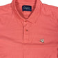 Y2k Chevignon Polo Shirt Salmon - M