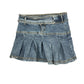 Y2k Denim Skirt Blue - M