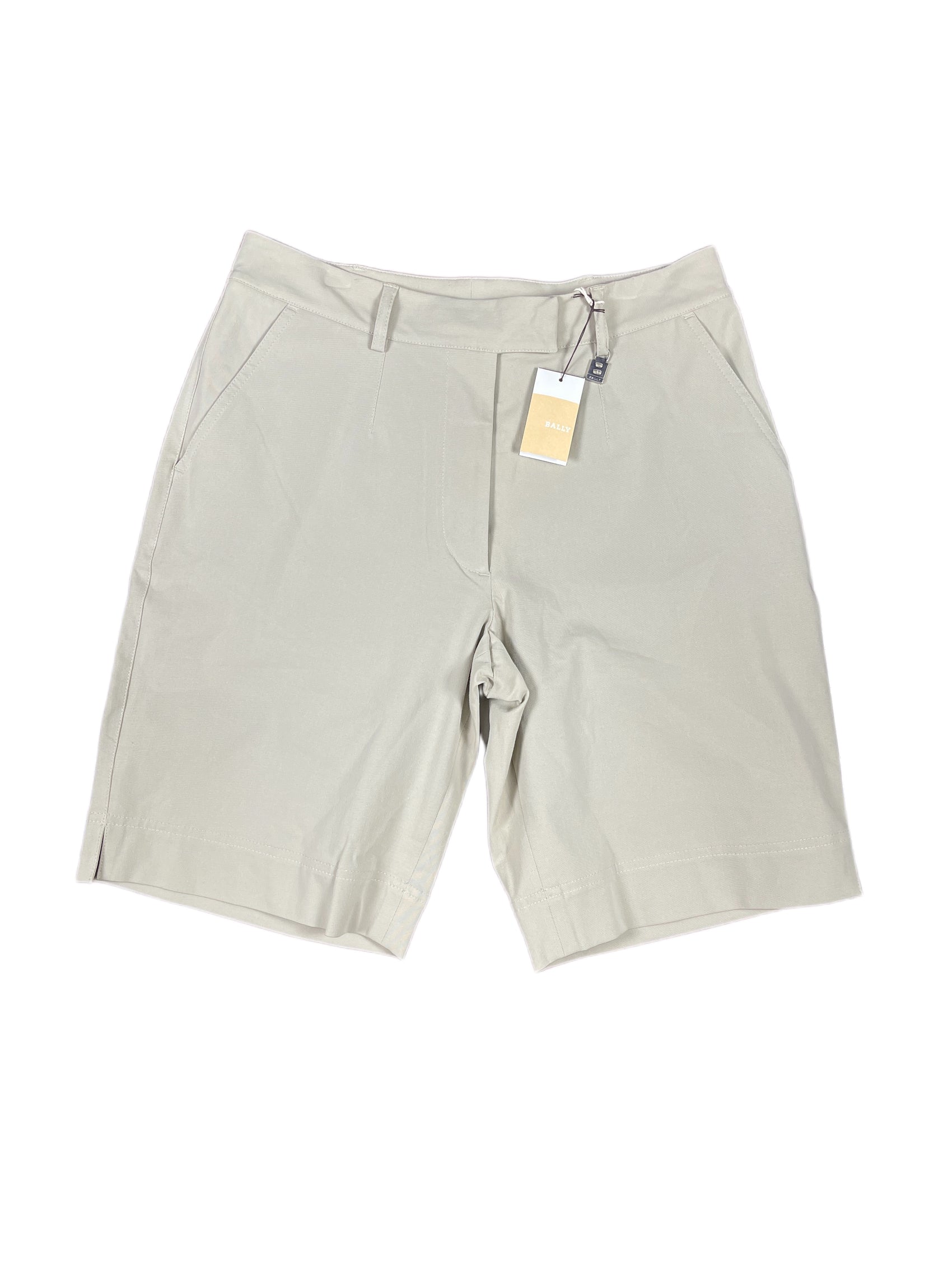 Vintage Bally Bermuda Shorts Beige - M