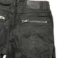 Y2k Celio Denim Pants with Zipper Details Black - S/M