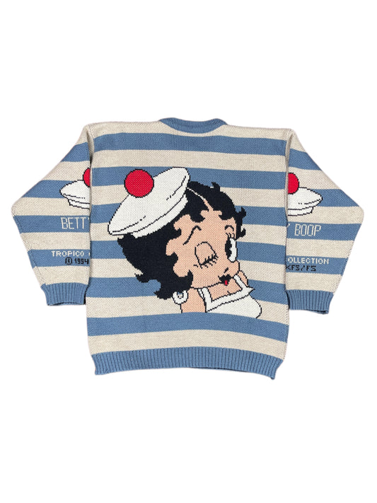 Vintage Betty Boop 1994 Tropico Line Multicolor - L