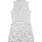 Y2k Zara Sleeveless Dress White - S