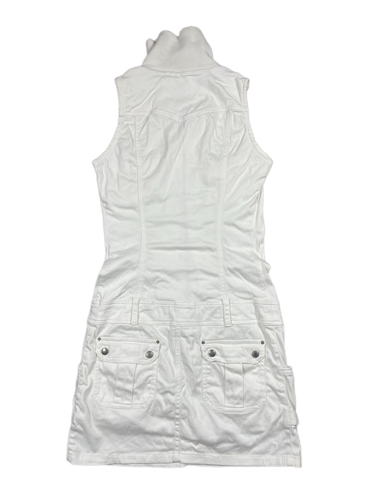 Y2k Zara Sleeveless Dress White - S