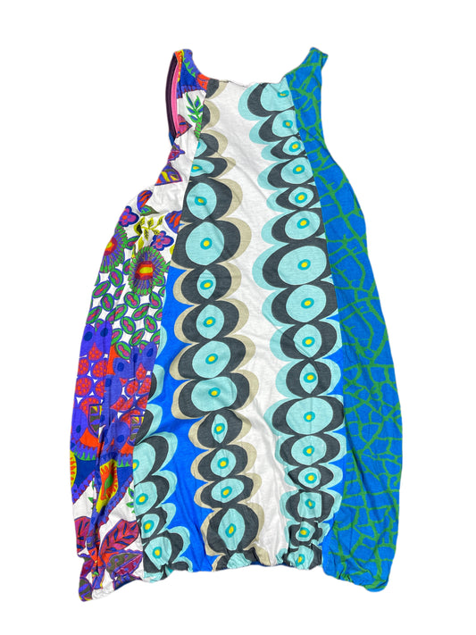 Y2k Desigual Sleeveless Dress Multicolor - M