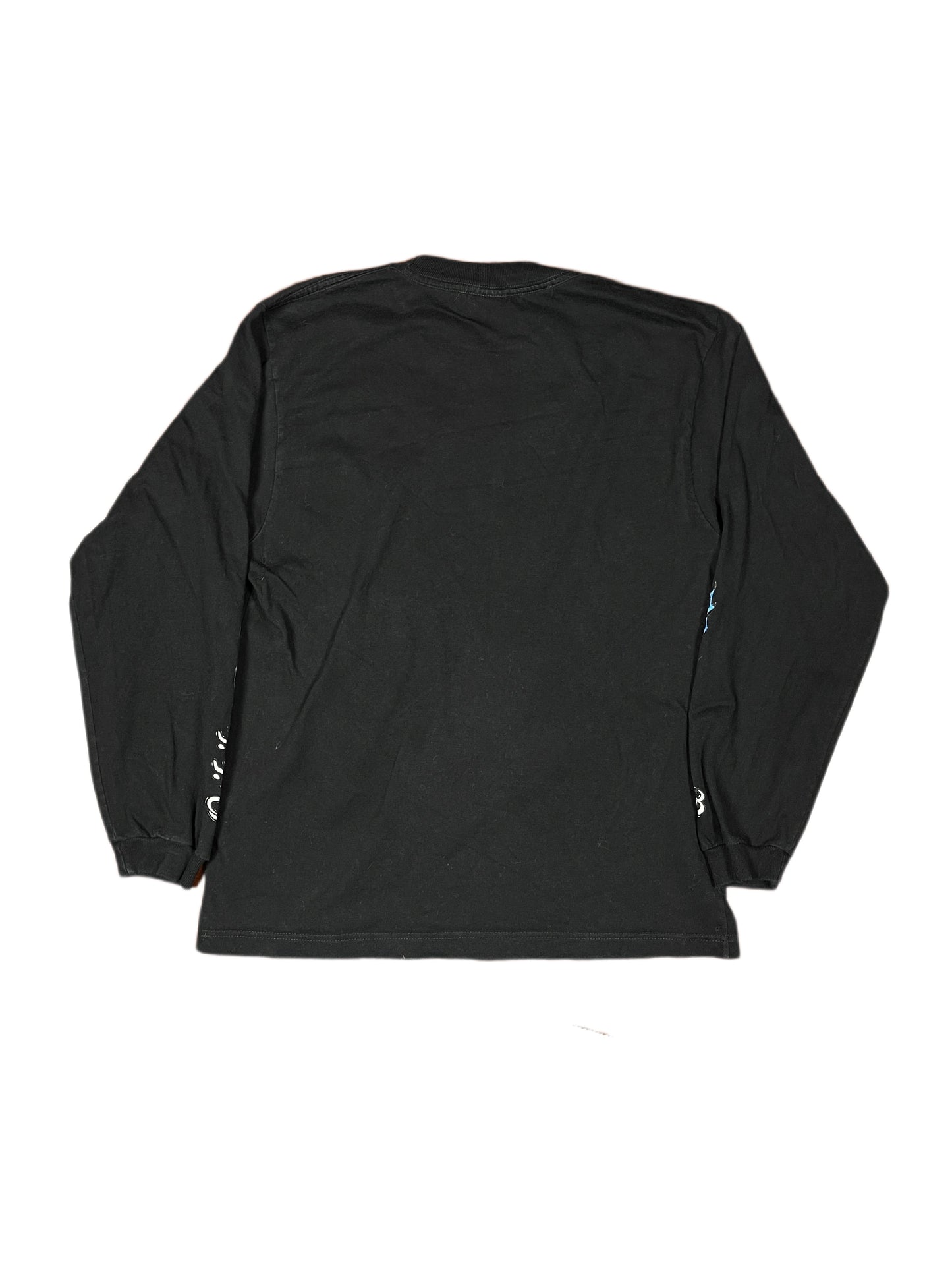 Y2k Quiksilver Long Sleeve Dragon Black - XS