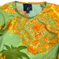 Y2k Just Cavalli Long Sleeve Top Green Multicolor XXL