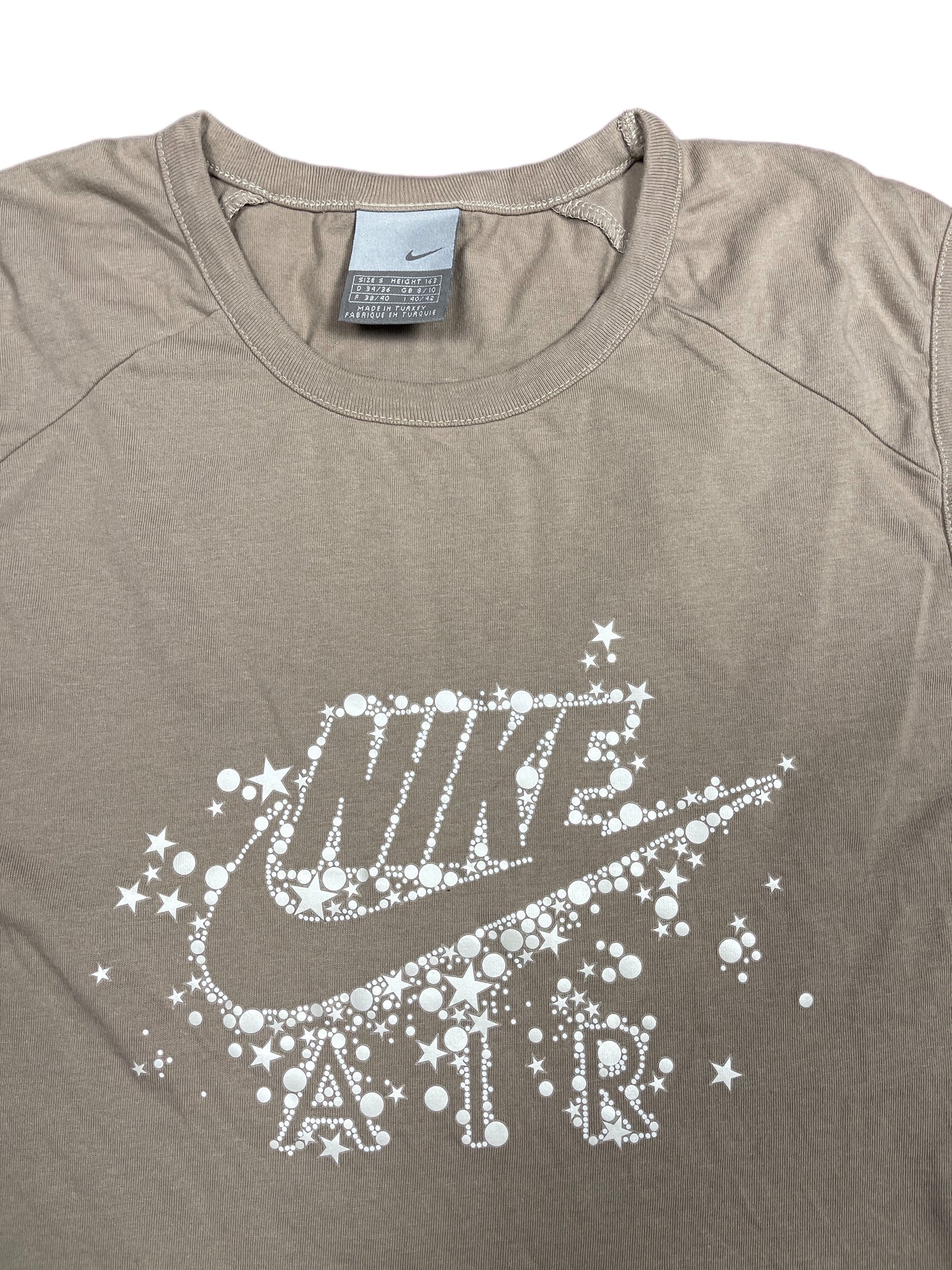 Y2k 2000s Nike Air Sleeveless Top Khaki S