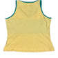 VIntage Adidas 2004 Club Sleeveless Top Yellow Green - L