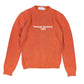 Vintage Thomas Burberry Knitted Sweatshirt Orange - M