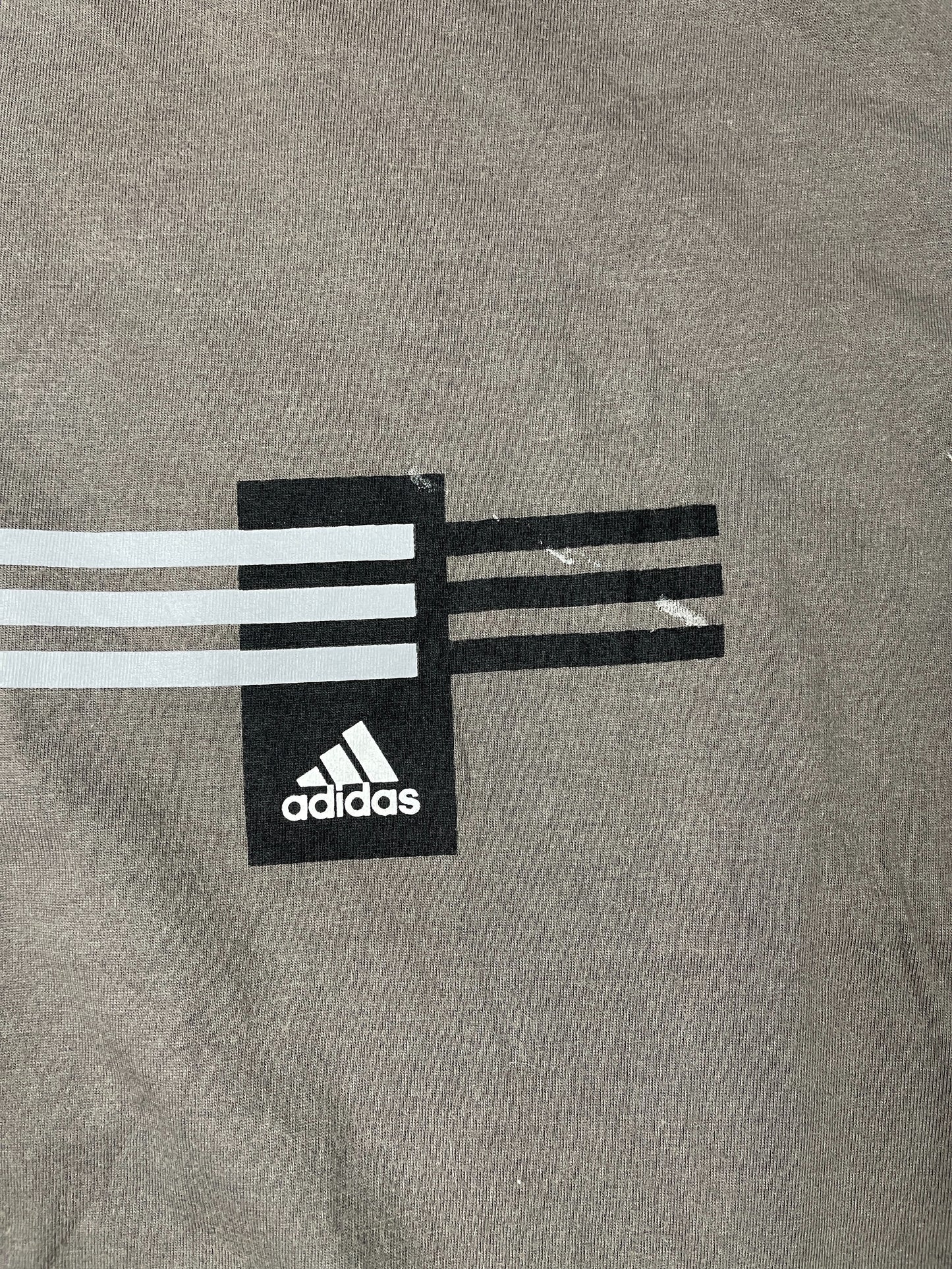 Vintage Adidas T-Shirt Brown - XL