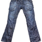 Y2k G-Star Raw Bootcut Denim Pants Gray Blue - L