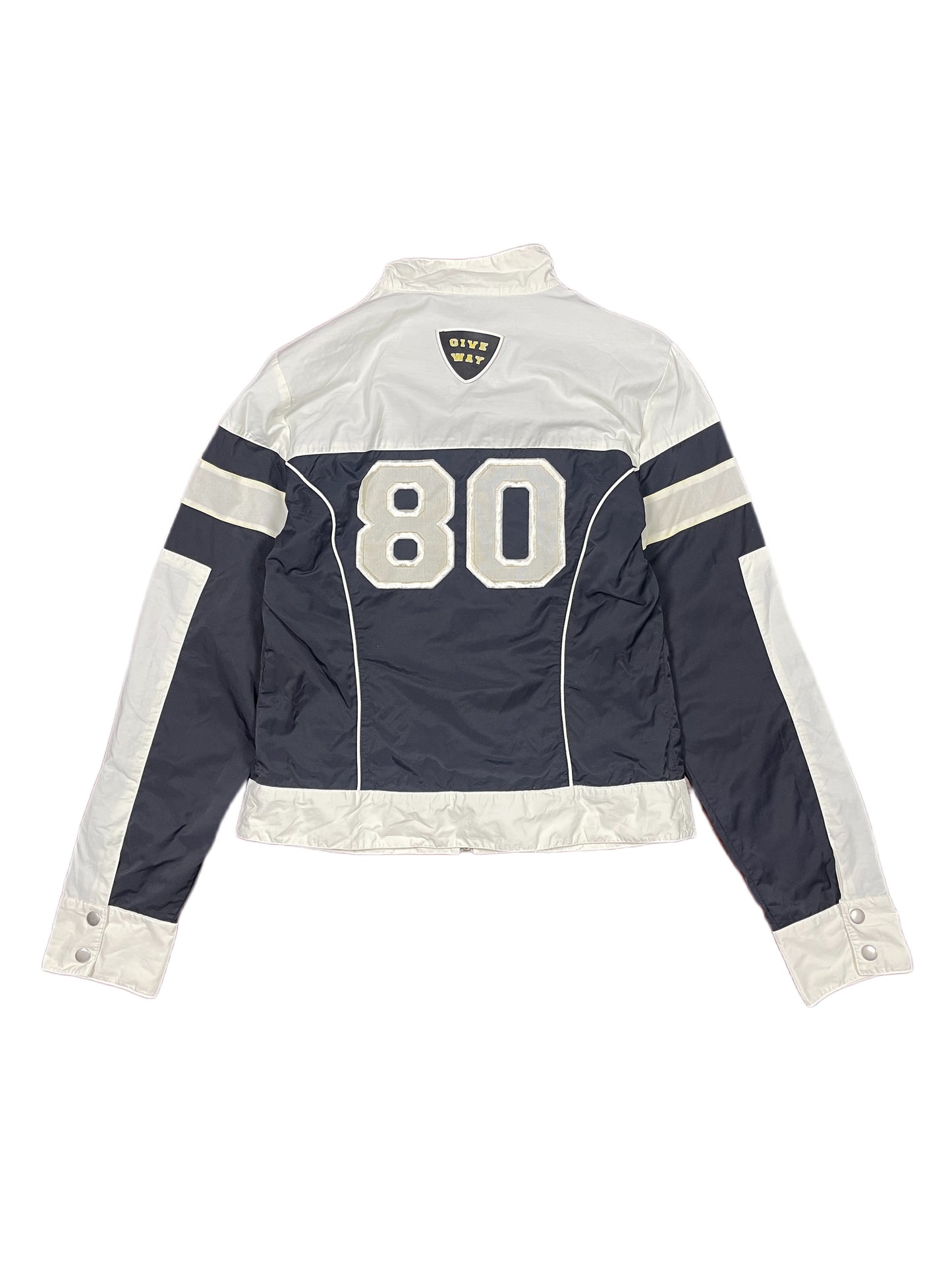 Y2k Style Vero Moda Jacket Black White - L