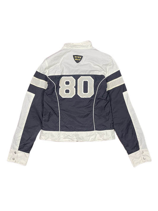 Y2k Style Vero Moda Jacket Black White - L