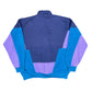 Vintage Adidas Zip Sweatshirt Navy Purple - XL