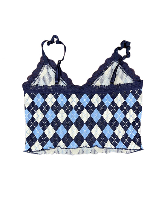 H&M Crop Top Blue - S