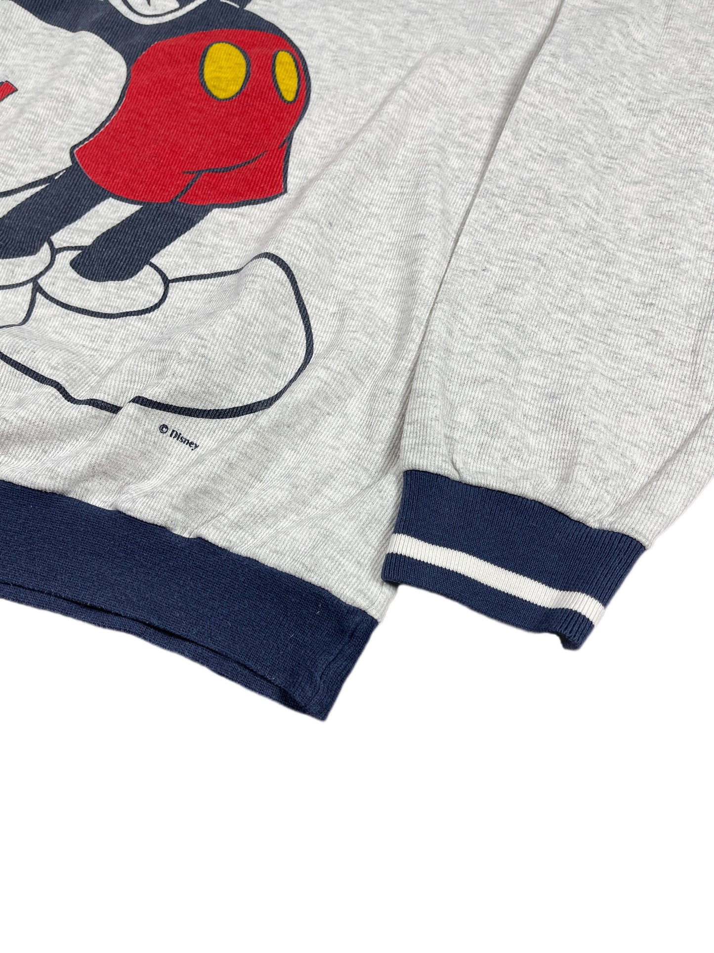 Vintage Mickey Mouse Massana Sweatshirt Gray - S