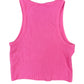 H&M Sleeveless Crop Top Pink - S