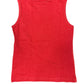 Y2k Mistral Sleeveless Baby Top Red - XXS