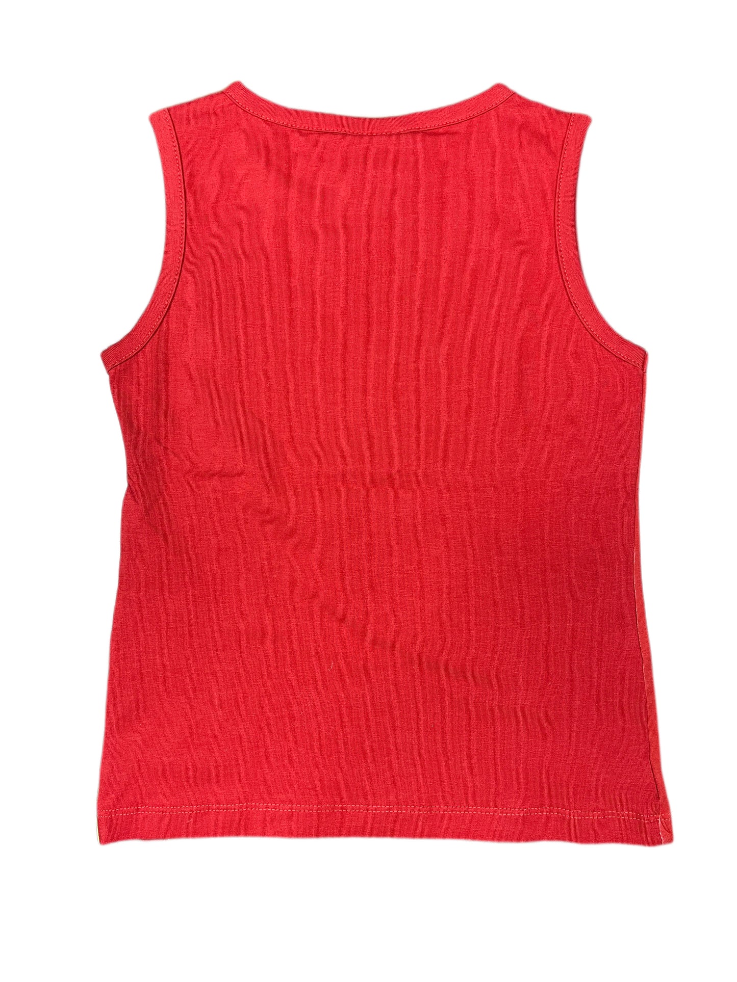 Y2k Mistral Sleeveless Baby Top Red - XXS