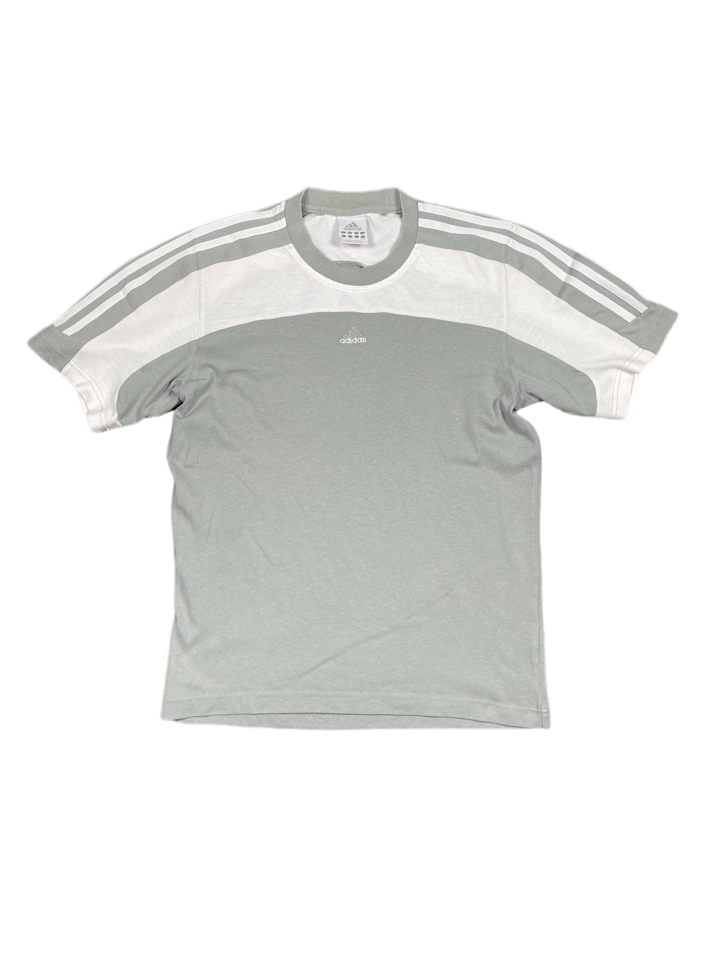 Vintage 2004 Adidas T-Shirt White Gray - M