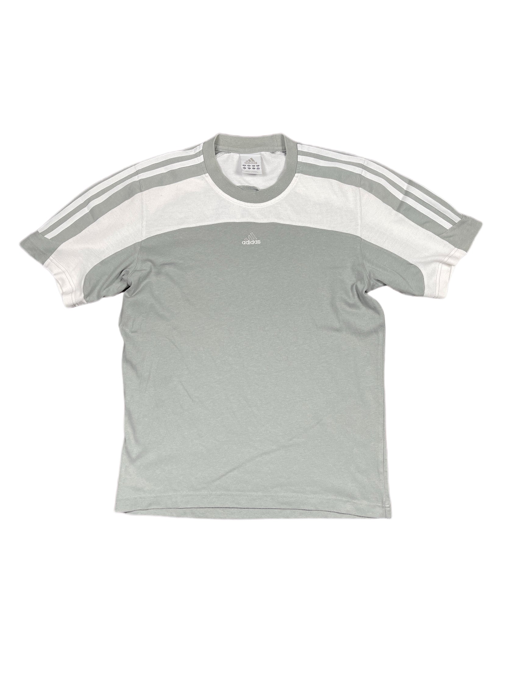 Vintage 2004 Adidas T-Shirt White Gray - M