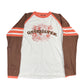 Y2k Quicksilver Longsleeve Cream Brown - S