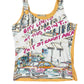 Y2k Massana Sleeveless Top Apricot - M